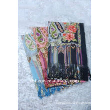 wool printed scarf shawl wrap